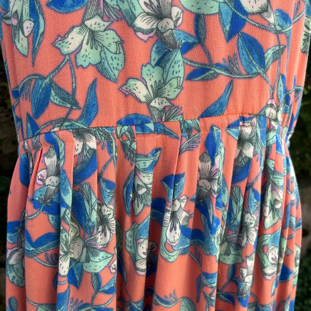 Free People Dear You Mini Sun Dress Floral Boho Backless Size XS - Picture 5 of 13